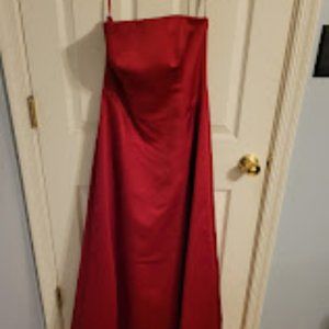 Formal Bridesmaids / Prom Dress - Apple color